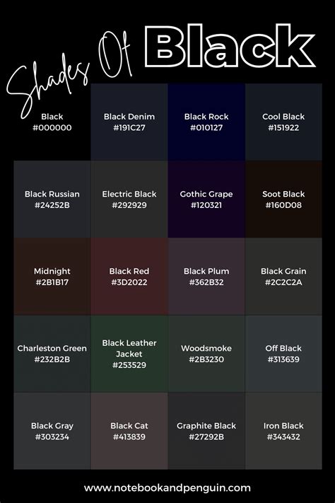 yesmovies code black|Black Color Codes.
